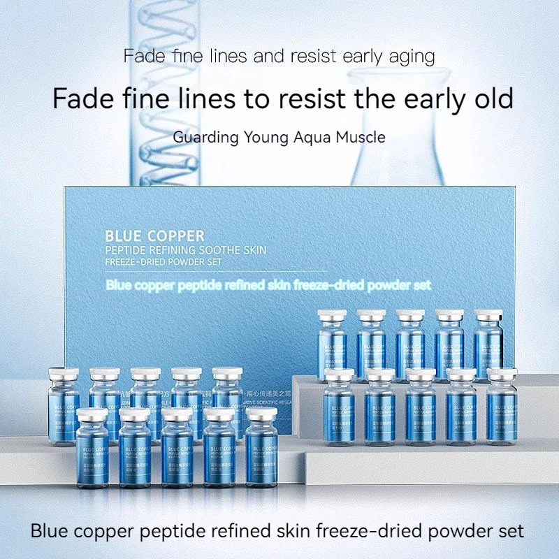 Oligopeptide Wrinkle - 20szt Blue Copper Peptide Freeze-Dried Powder