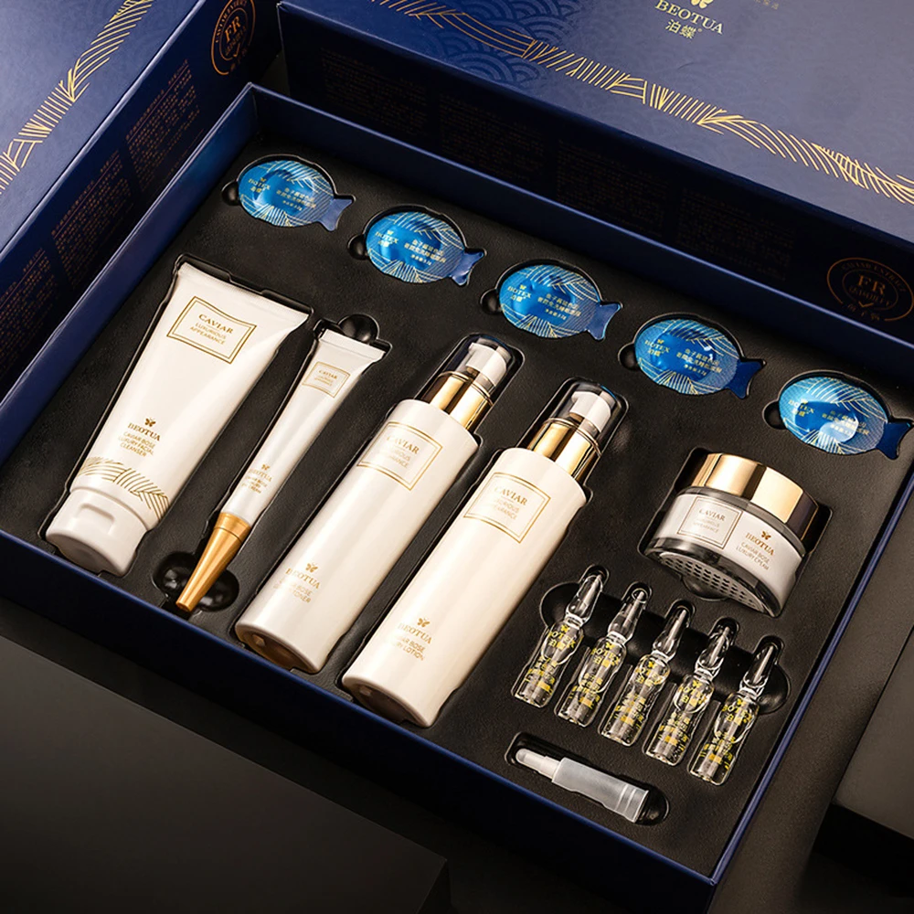 Oligopeptide Wrinkle - 15-częściowy zestaw do pielęgnacji skóry z