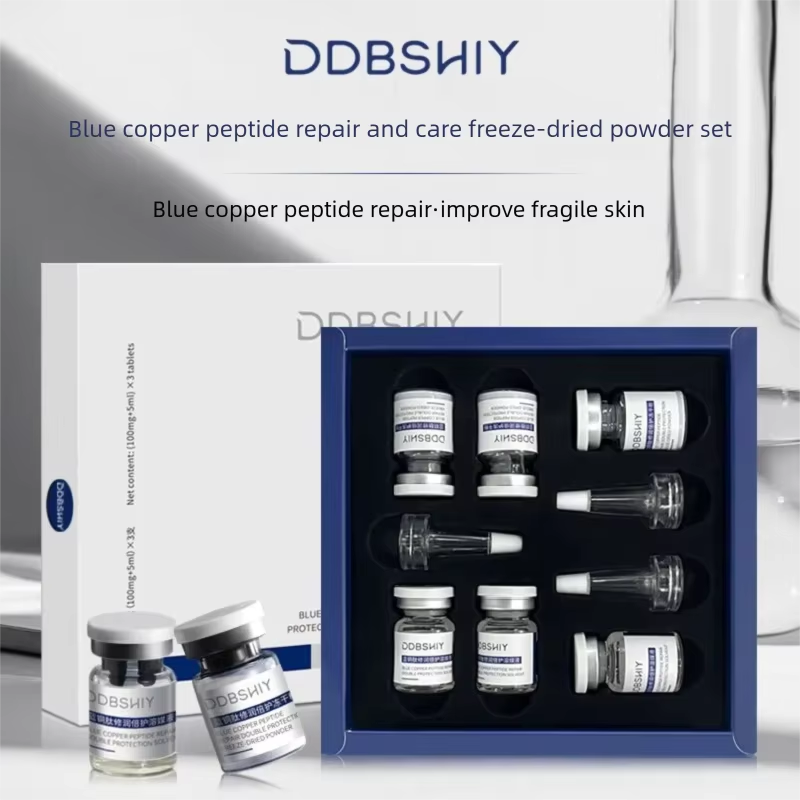 Oligopeptide Wrinkle - Ampułka z niebieskim peptydem miedzianym GHK-Cu